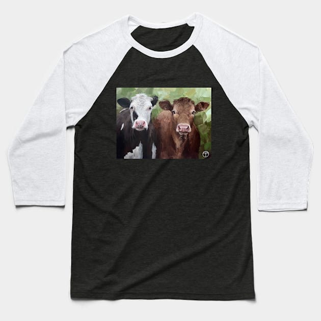 COWS (2023) Baseball T-Shirt by olia-tomkova